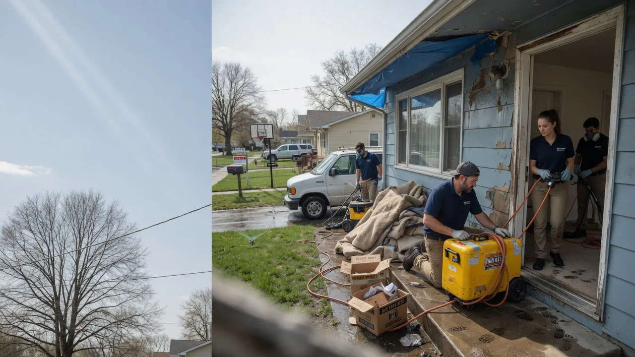 Basement Flood Cleanup in Powhatan Point, OH near me